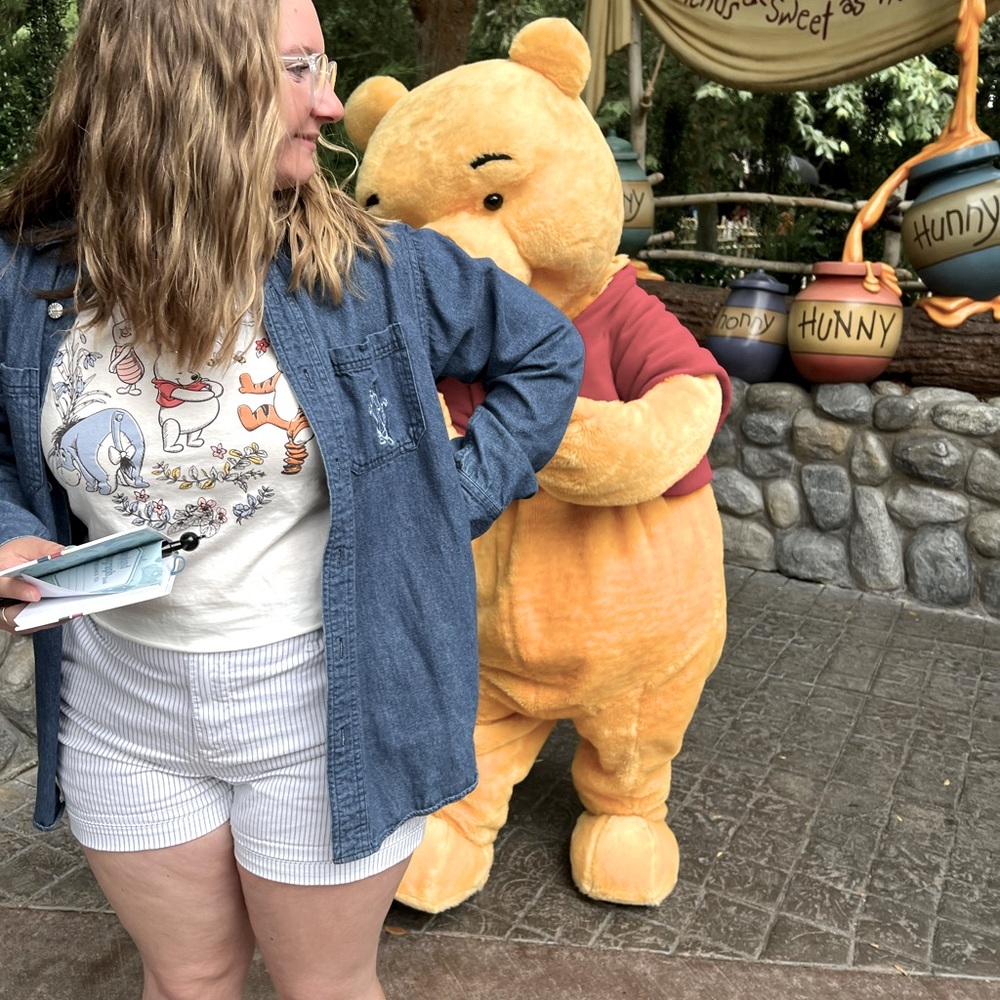 Pooh and Friends crop tee